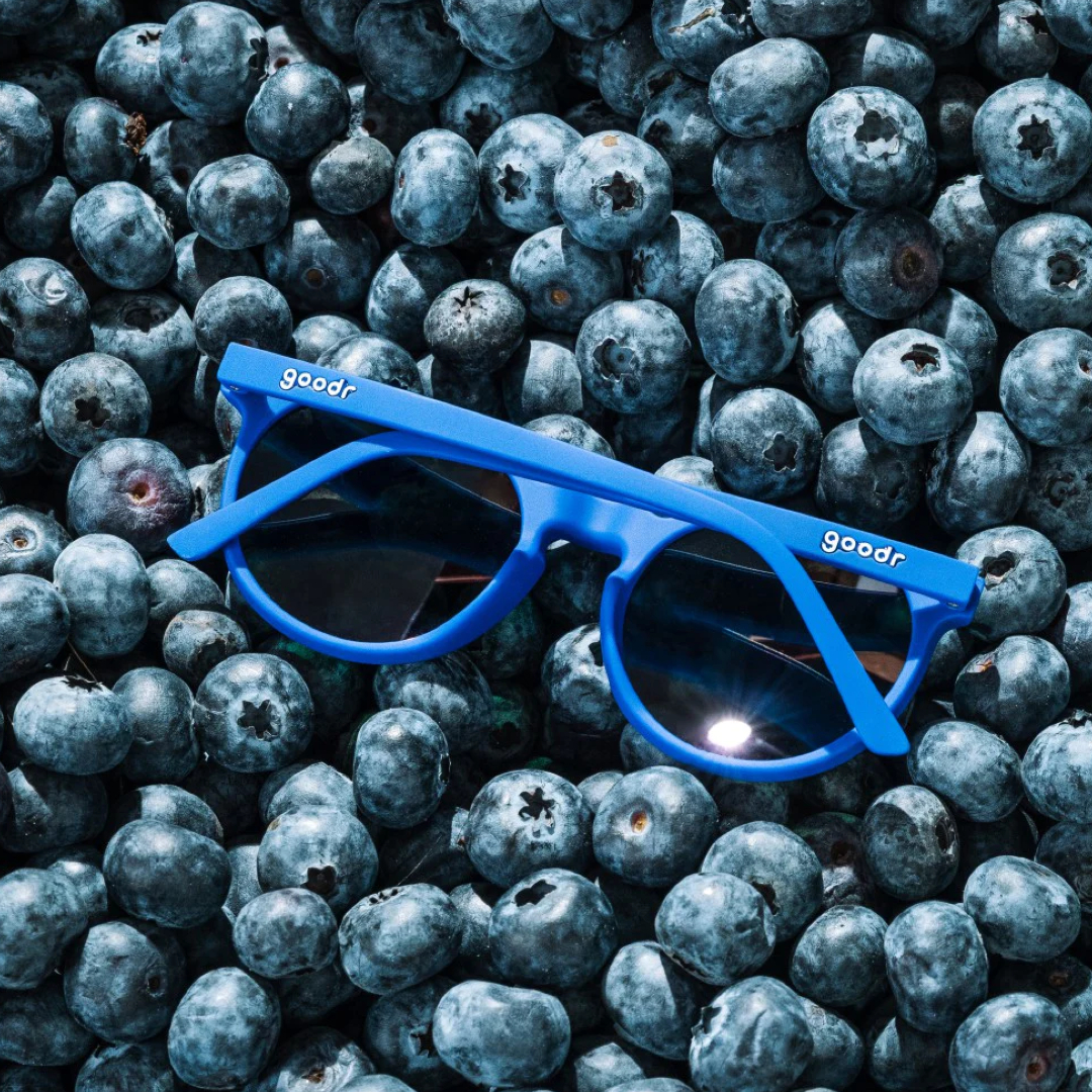 Goodr Blueberries Muffin Enchancers Sunglasses