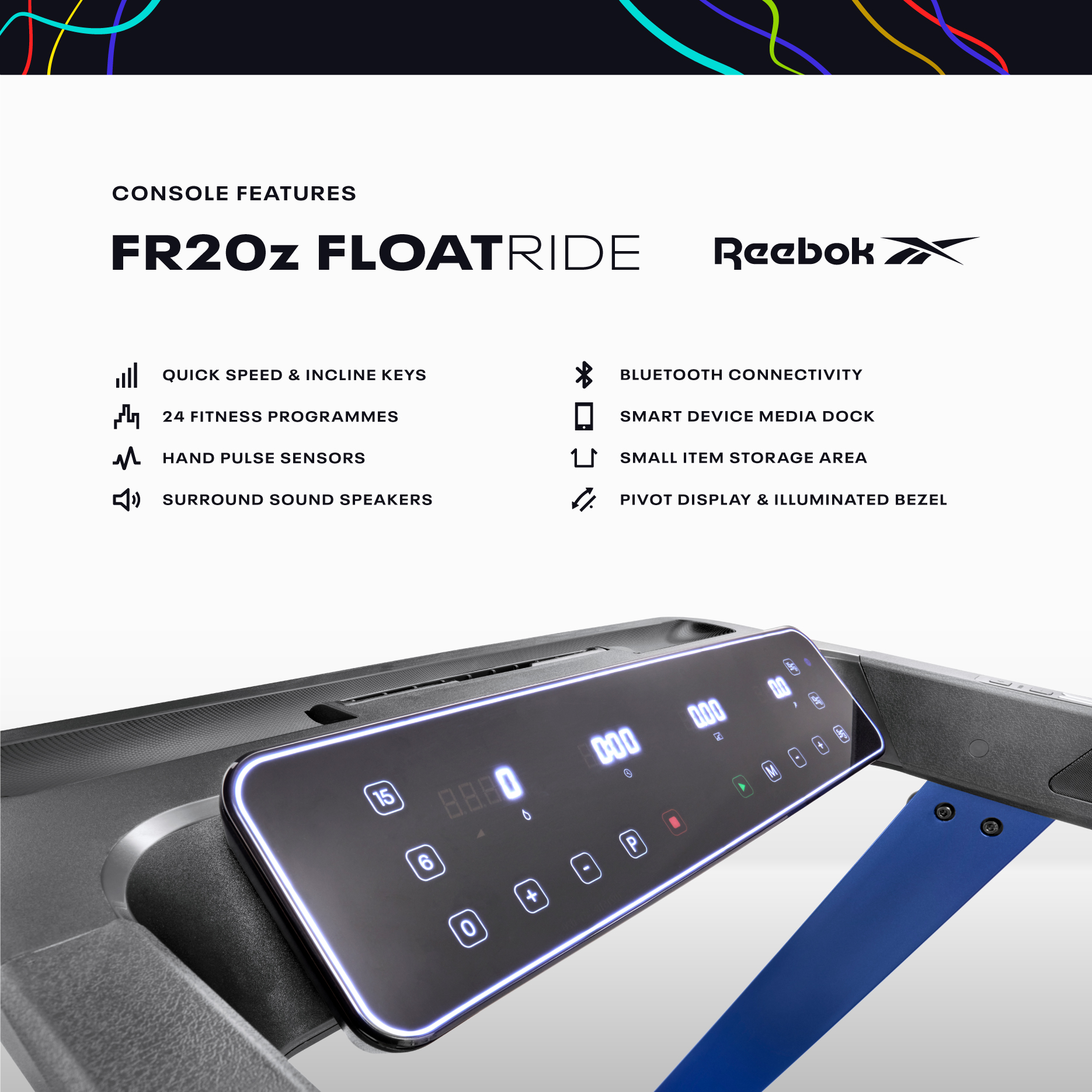 Reebok RVFR-10121BL FR20z Floatride Treadmill