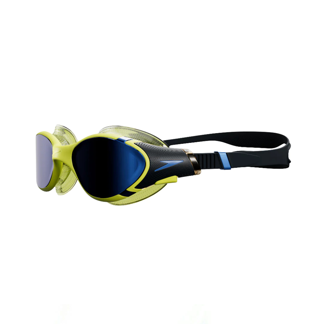 Speedo 8-0023114504 Biofuse 2.0 Swim Goggles (Black / Hyper / Sapphire)