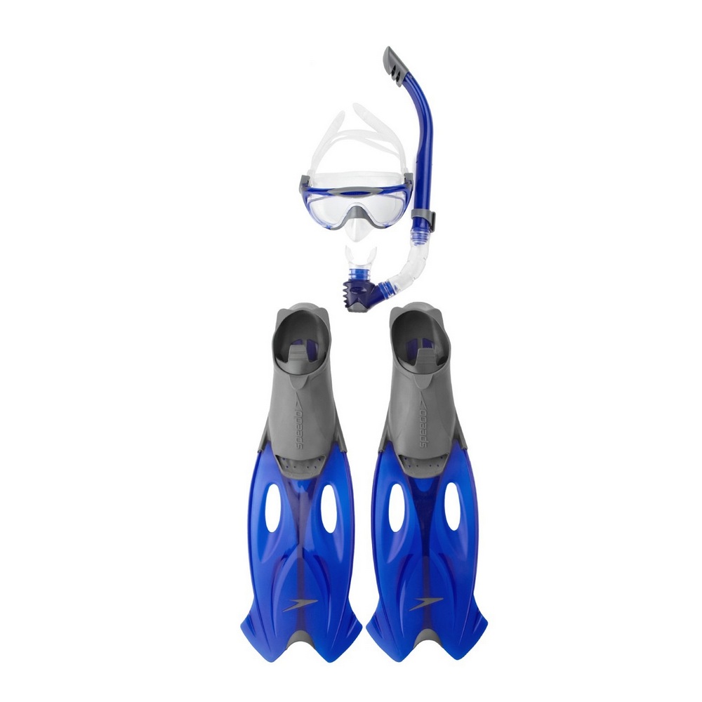 Speedo Glide Set (Mask, Snorkel and Fin Set)
