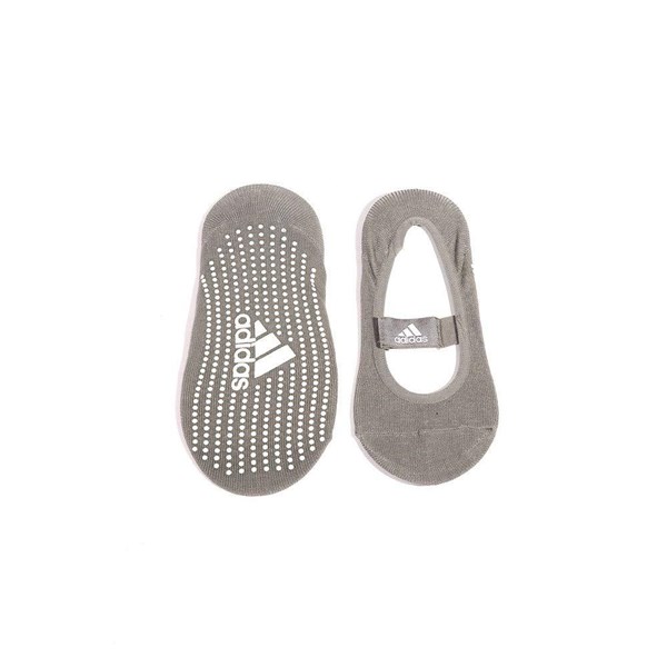 Adidas ADYG-30102GR Yoga and Pilates Socks - Grey (M/L)