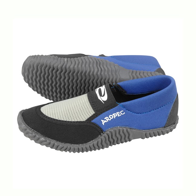 Aropec BT-141C-BU Kids Aqua Shoes - Blue (Size 19)