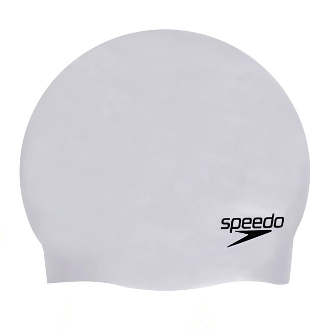 Speedo 0119772 Plain Molded Silicone Cap (Chrome)