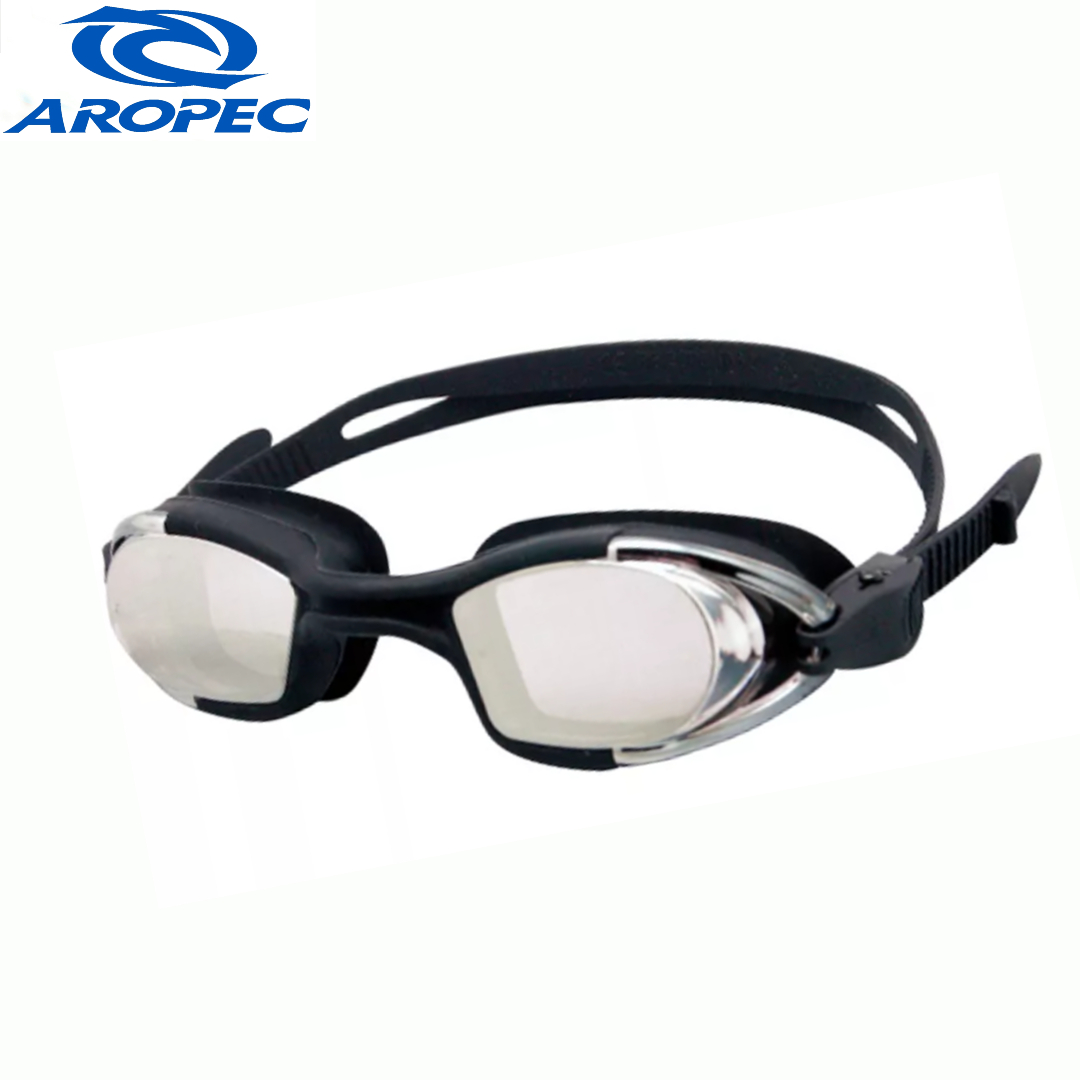 Aropec GA-YA2542BM Swim Goggles (Black)