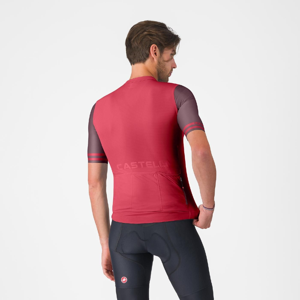 Castelli 4526015-645 Prologo Lite 2 Jersey '26 - Red / Bordeaux (XS)
