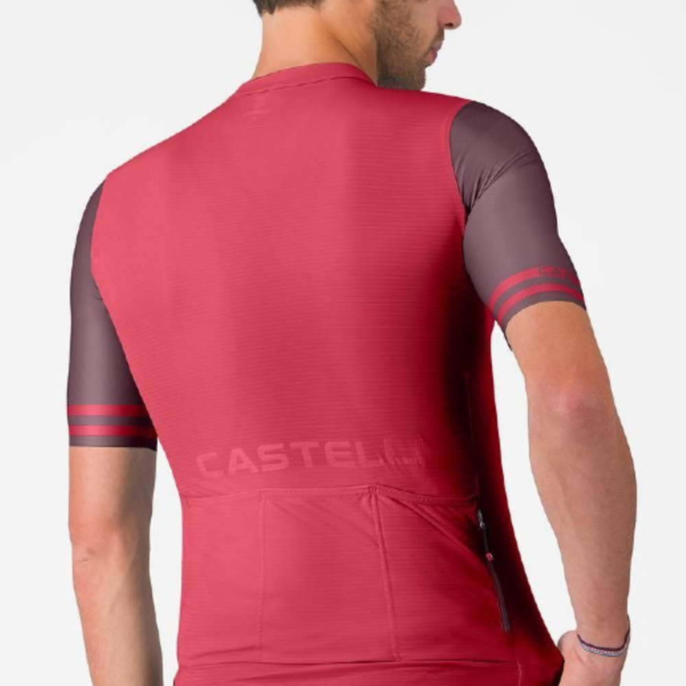 Castelli 4526015-645 Prologo Lite 2 Jersey '26 - Red / Bordeaux (2XL)