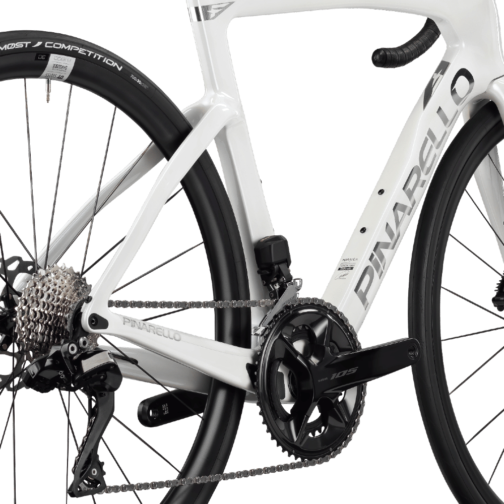 Pinarello 126PIF41PI030203 F3 105 Di2 Road Bike MY26 - Alabaster White Shiny (50)