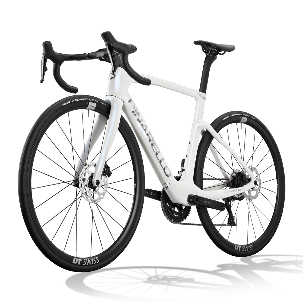 Pinarello 126PIF41PI030204 F3 105 Di2 Road Bike MY26 - Alabaster White Shiny (51)