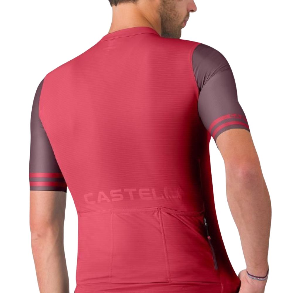 Castelli 4526015-645 Prologo Lite 2 Jersey '26 - Red / Bordeaux (L)
