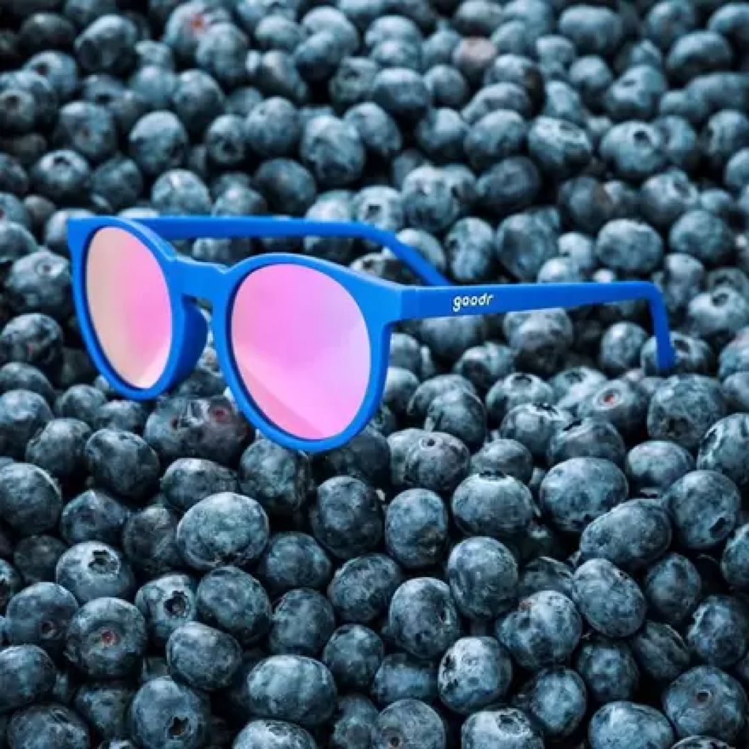Goodr Blueberries Muffin Enchancers Sunglasses