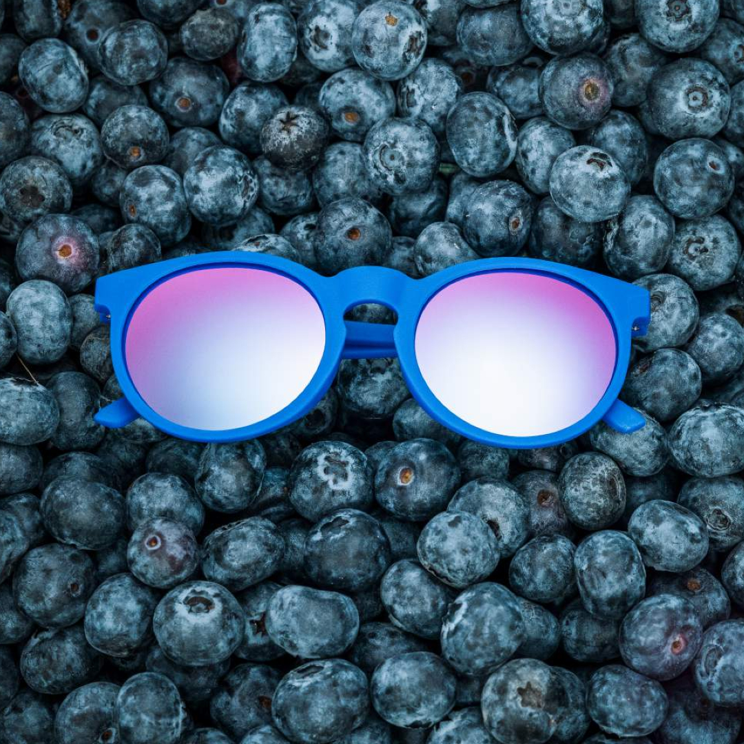 Goodr Blueberries Muffin Enchancers Sunglasses