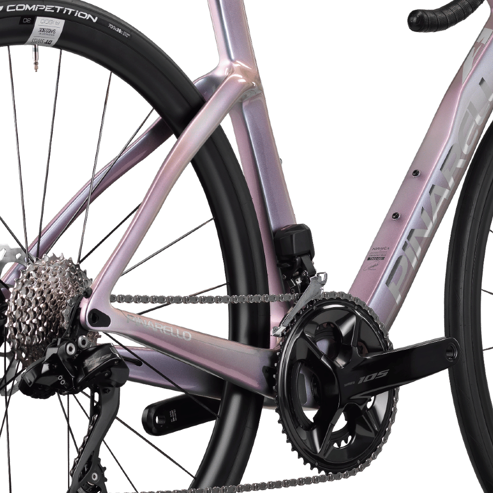 Pinarello 126PIF41PI030103 F3 105 Di2 Road Bike - Interstellar Grey Shiny (50)