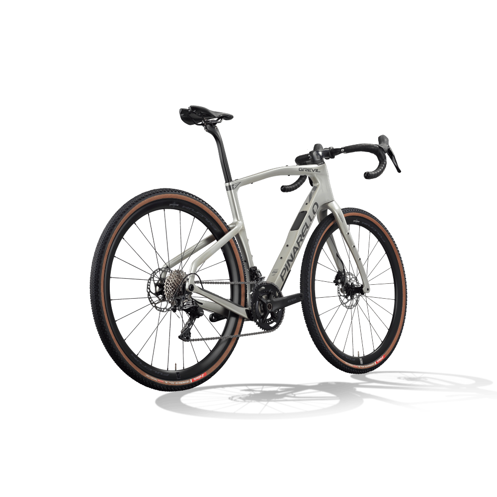 Pinarello 126PIG51PI030103 Grevil F1 Shimano GRX 610 Carbon Gravel Bike 2026 - Comet Silver (53 cm)