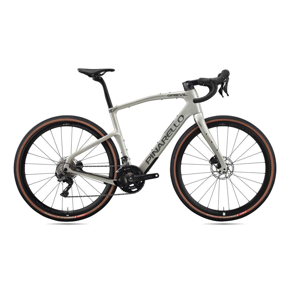 Pinarello 126PIG51PI030103 Grevil F1 Shimano GRX 610 Carbon Gravel Bike 2026 - Comet Silver (53 cm)