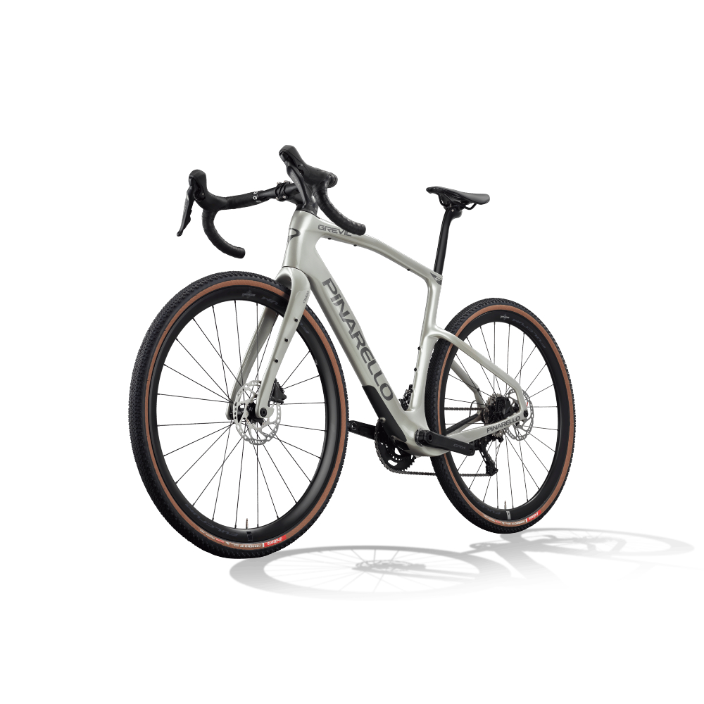 Pinarello 126PIG51PI030104 Grevil F1 Shimano GRX 610 Carbon Gravel Bike 2026 - Comet Silver (55 cm)