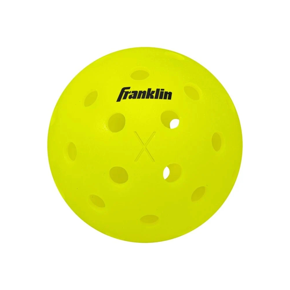 Franklin 52821 X-40 Outdoor Pickleballs - Optic Yellow (3 Pack)