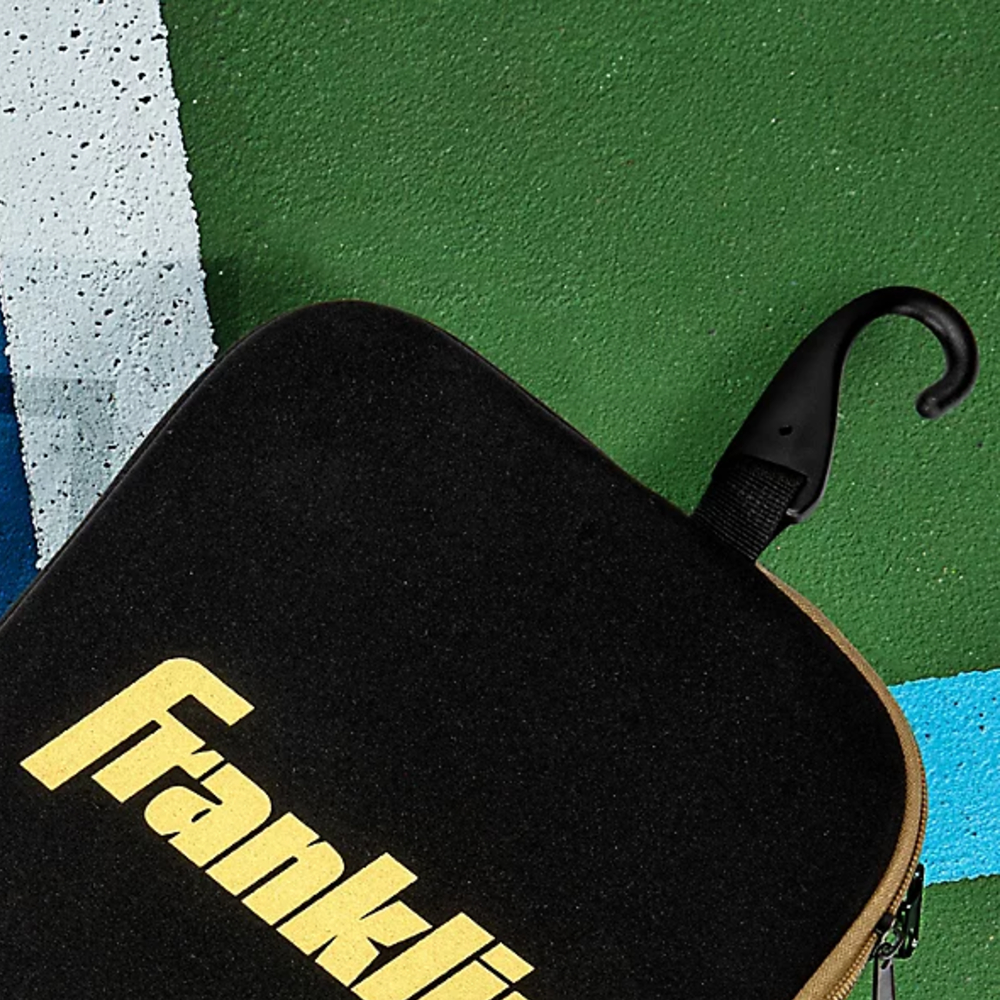Franklin 52856C3 Pickleball Paddle Cover – Black/Gold