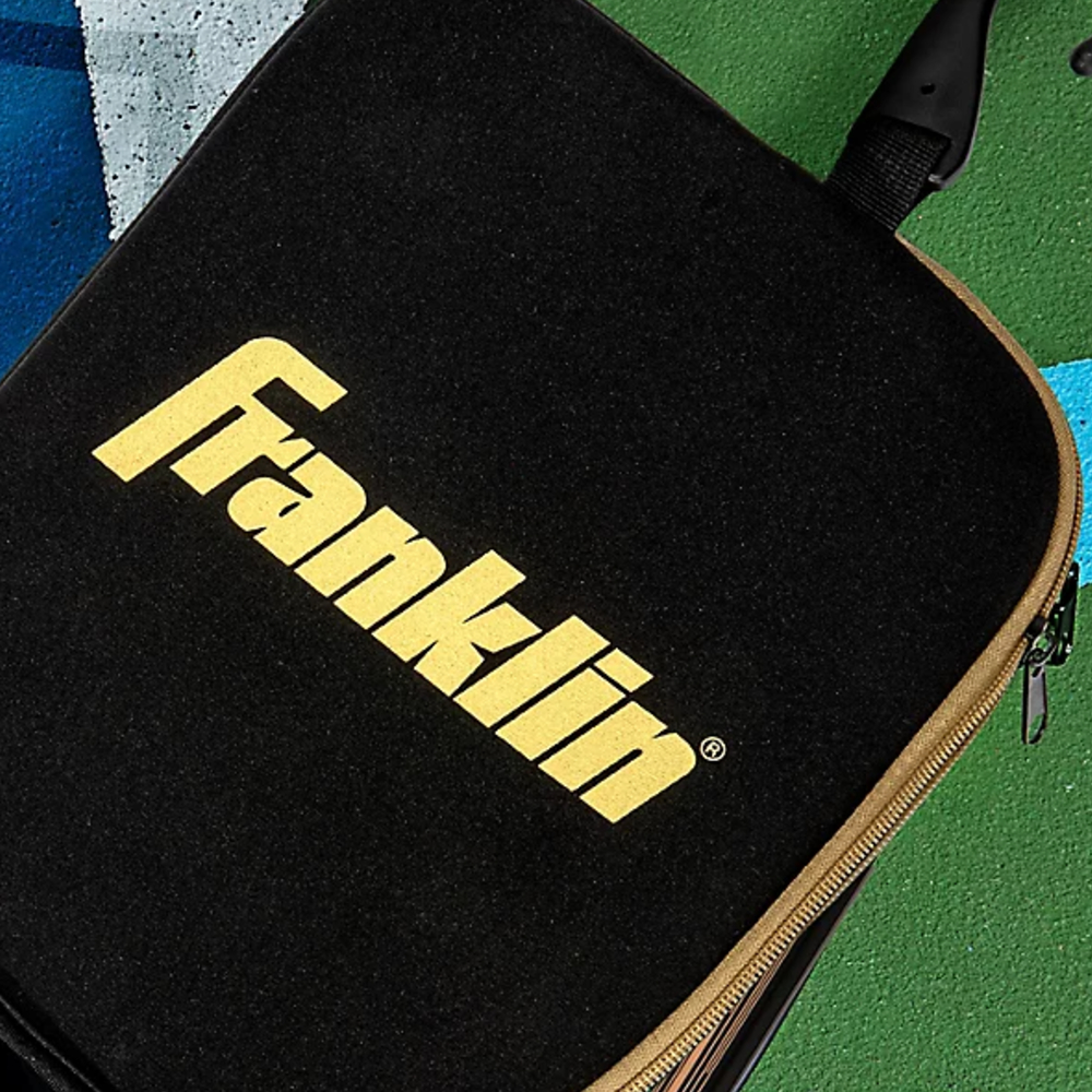 Franklin 52856C3 Pickleball Paddle Cover – Black/Gold