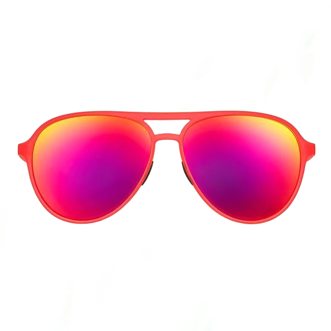 Goodr Captain Blunt's Red-Eye Sunglasses