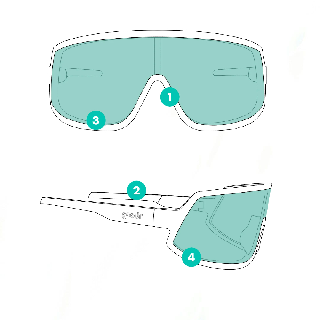 Goodr Extreme Dumpster Diving Sunglasses