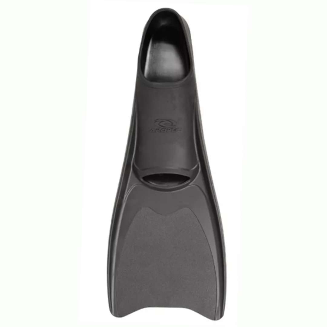 Aropec F-JS802 Swift Rubber Snorkeling Fin (Black)