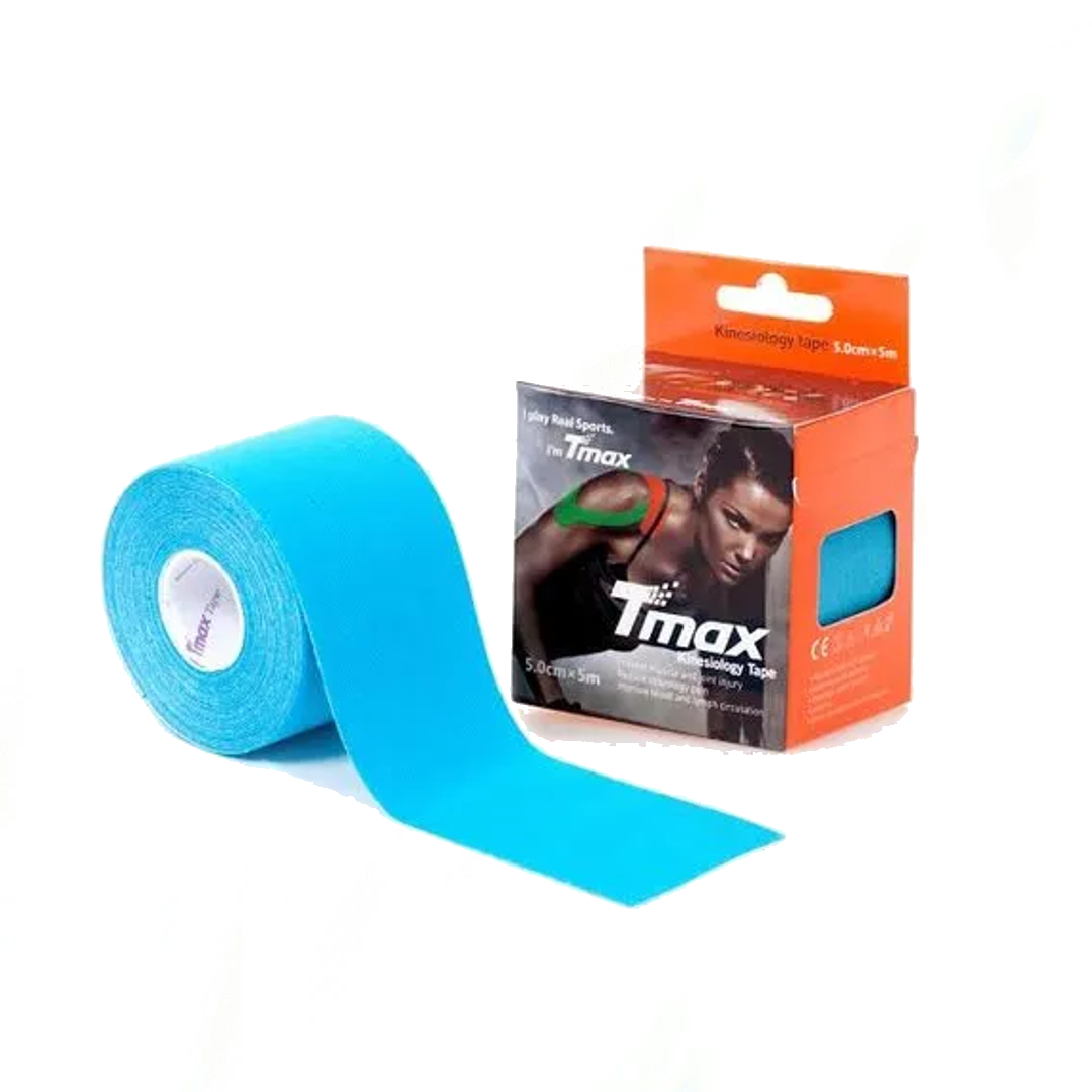 Tmax Cotton Kinesiology Tape 5cm (Blue)