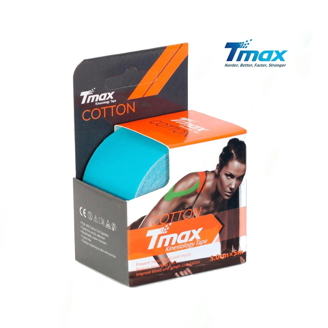 Tmax Cotton Kinesiology Tape 5cm (Blue)