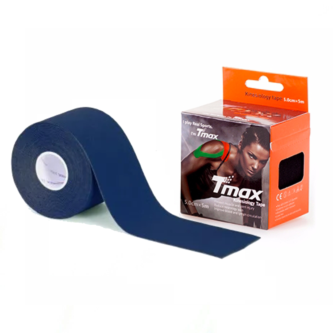 Tmax Cotton Kinesiology Tape 5cm (Navy)