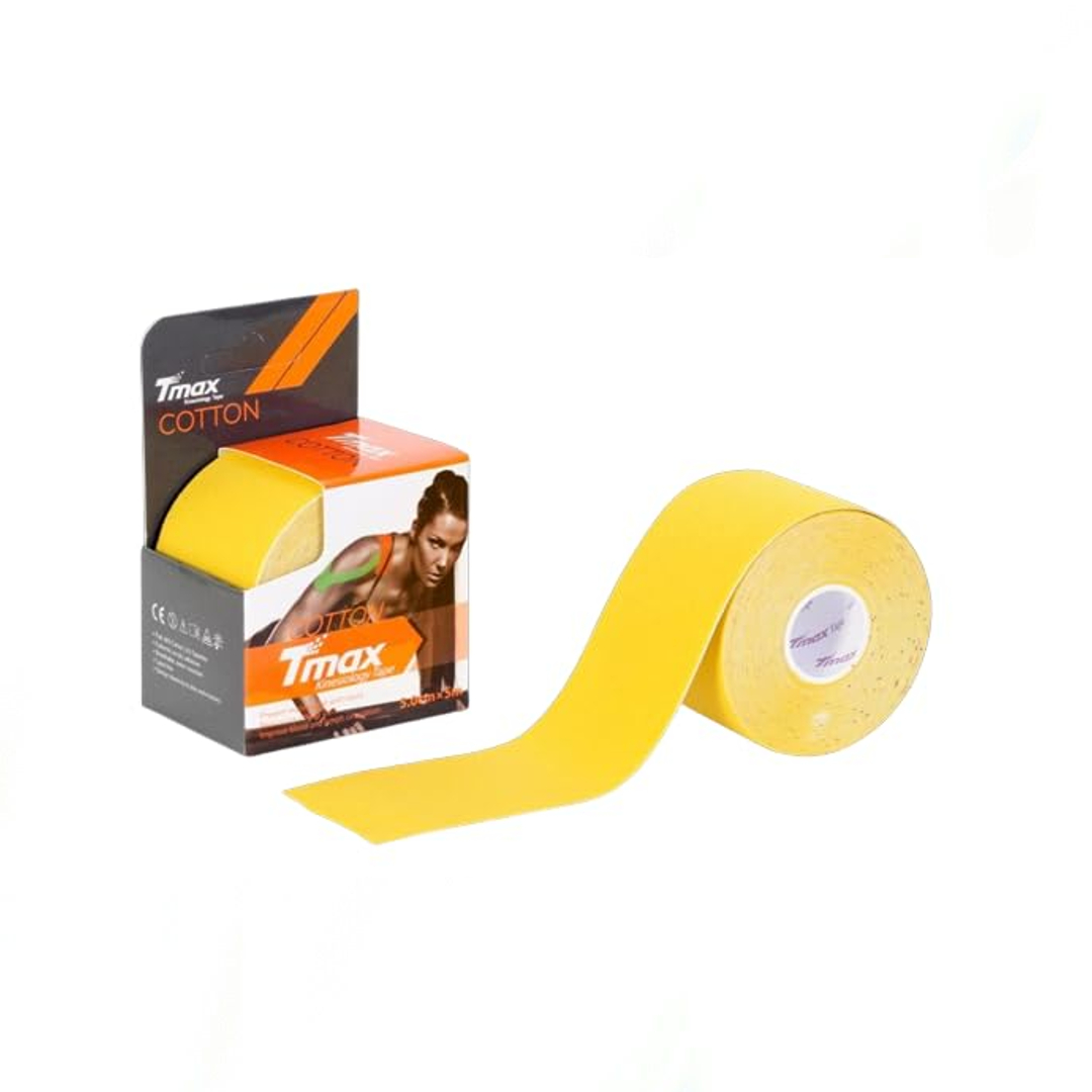Tmax Cotton Kinesiology Tape 5cm (Yellow)