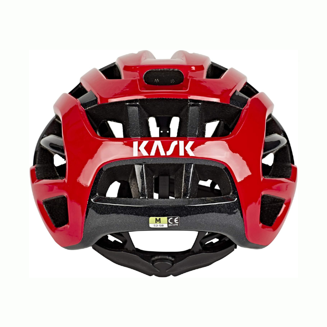 Kask Valegro Road Cycling Helmet - Red (58 M)