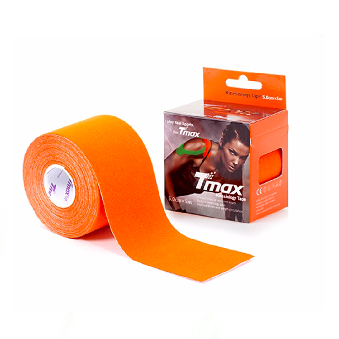 Tmax Cotton Kinesiology Tape 5cm (Orange)