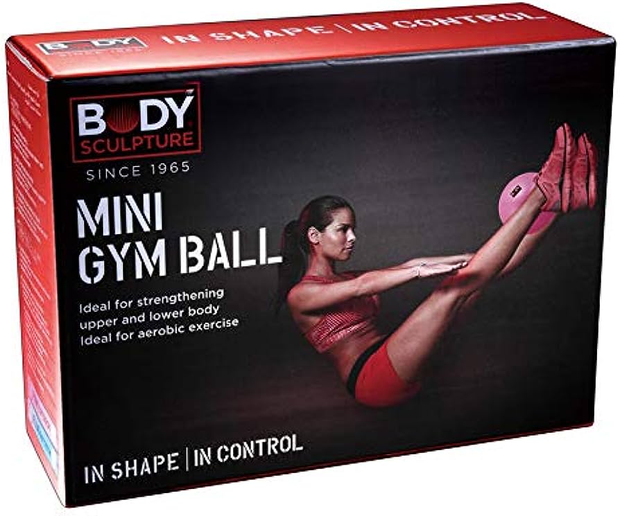 Body Sculpture BB-013PK-20-B Mini Gym Ball - 20cm (Pink)