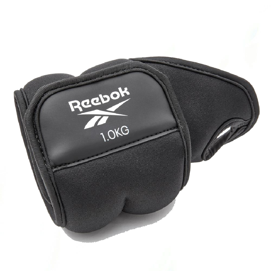 Reebok RAWT-11211 Wrist Weights - 1kg. (Pair)