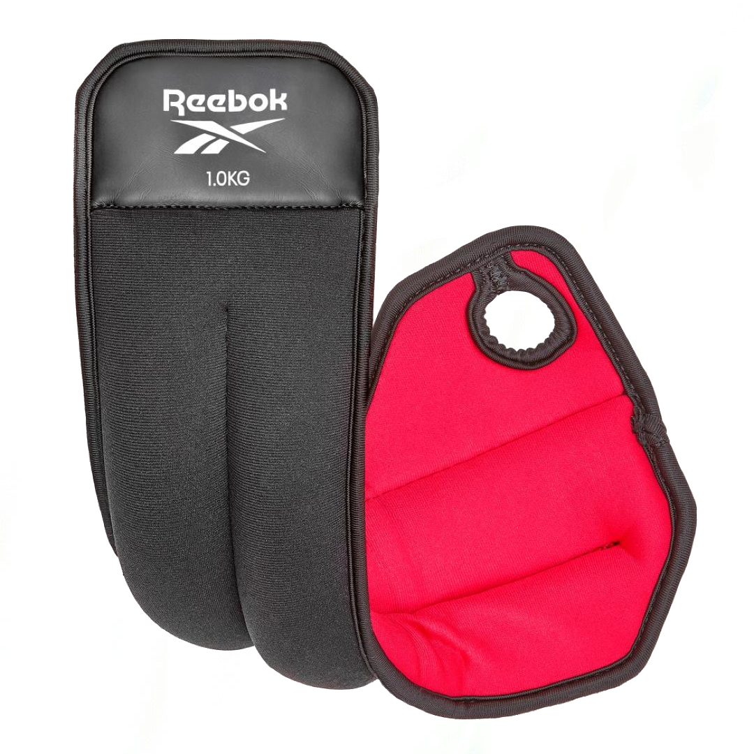 Reebok RAWT-11211 Wrist Weights - 1kg. (Pair)