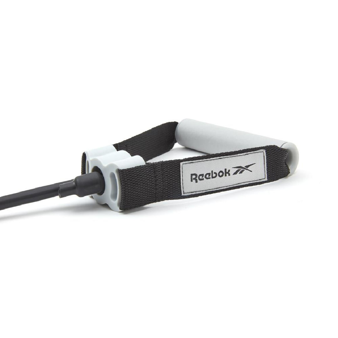 Reebok RSTB-16076 Adjustable Resistance Tube Exercise Band (Medium Resistance)