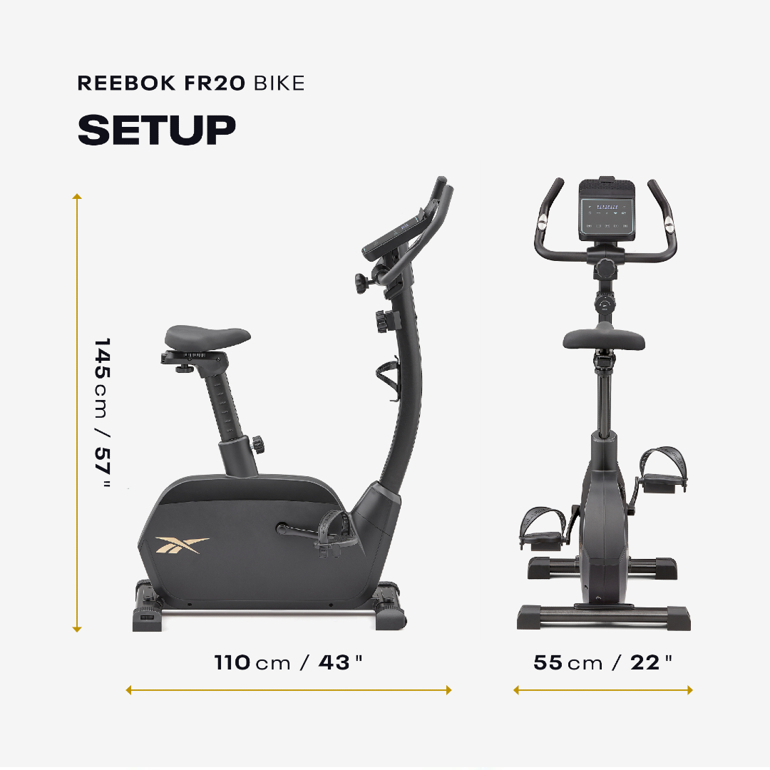 Reebok RVFR-10200BK FR20 Exercise Bike