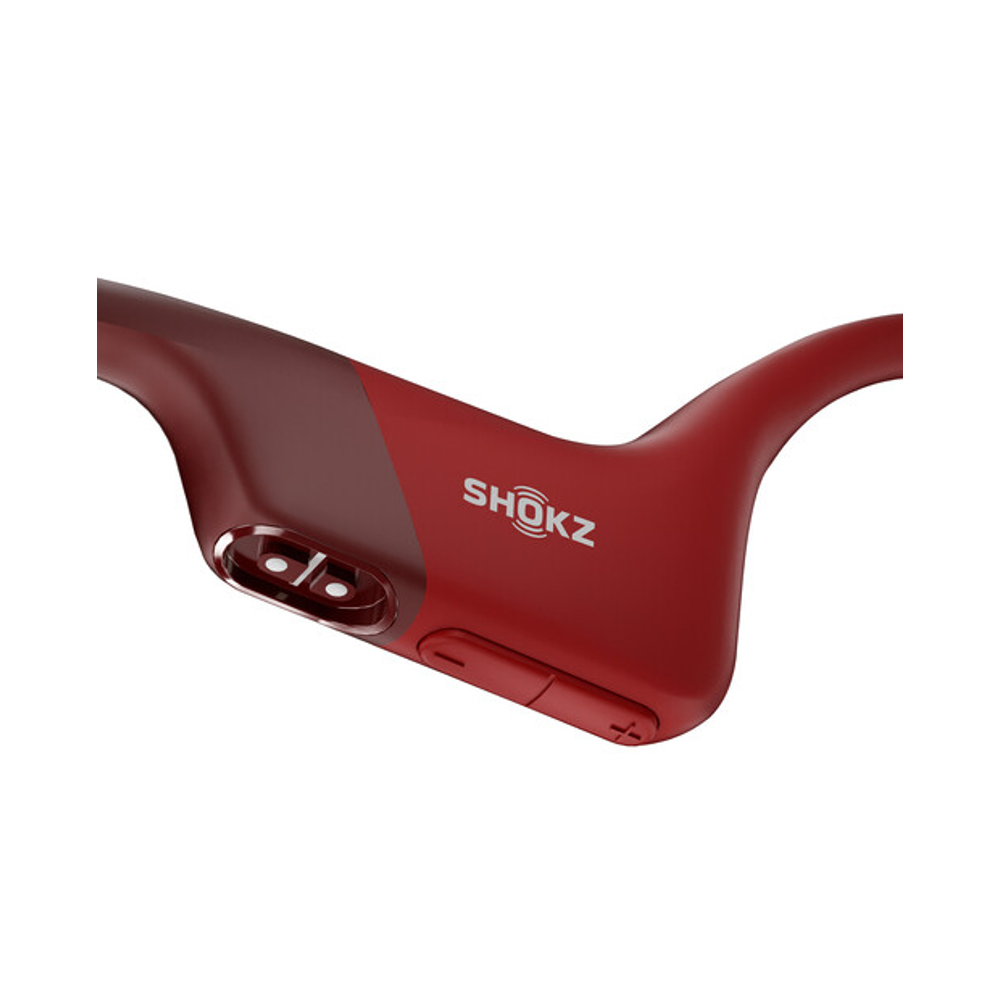 Shokz OpenRun Wireless Open-Ear Headphones - S803rd (Red)