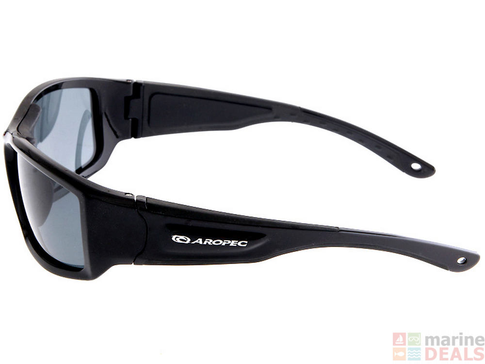 Aropec SG-T214PL-FLOAT Polarised Floating Sunglasses (Black)