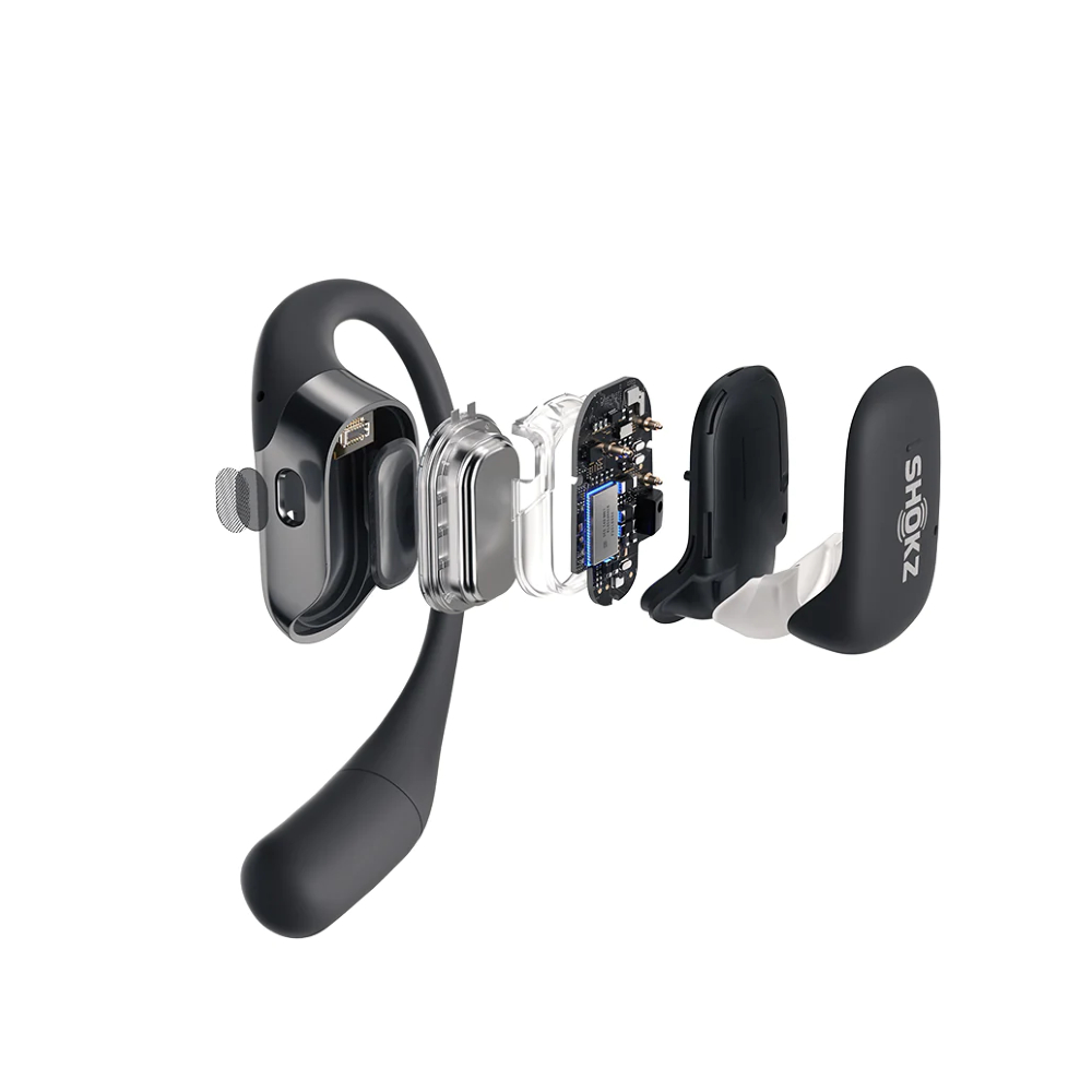 Shokz OpenFit Wireless Bluetooth Headphones - T910bk (Black)