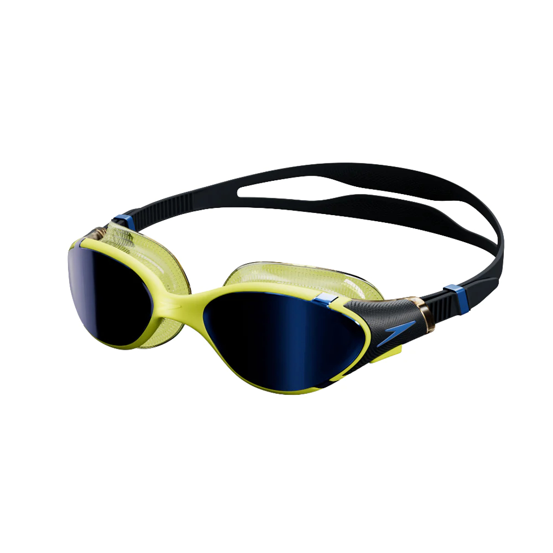 Speedo 8-0023114504 Biofuse 2.0 Swim Goggles (Black / Hyper / Sapphire)