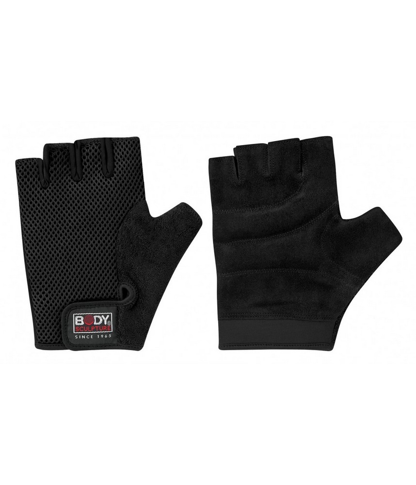 Body Sculpture BW-95US-H Leather Fitness Gloves (Small)