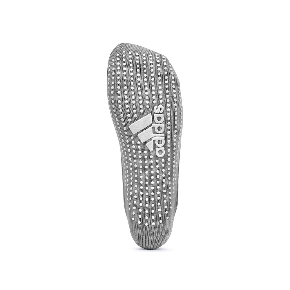 Adidas ADYG-30101GR Yoga Socks 2-Pair - Grey (S/M) 