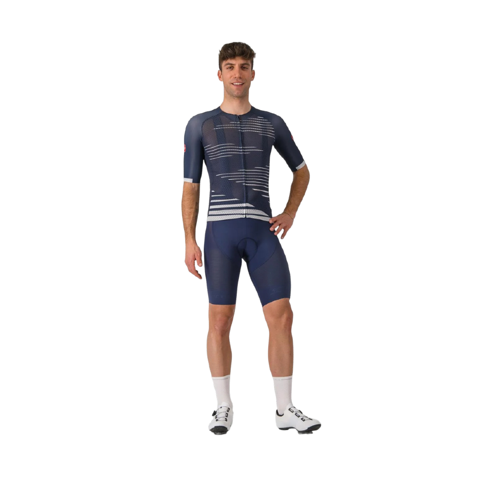 Castelli Climber's 4.0 JR Jersey - Belgian Blue (Small)