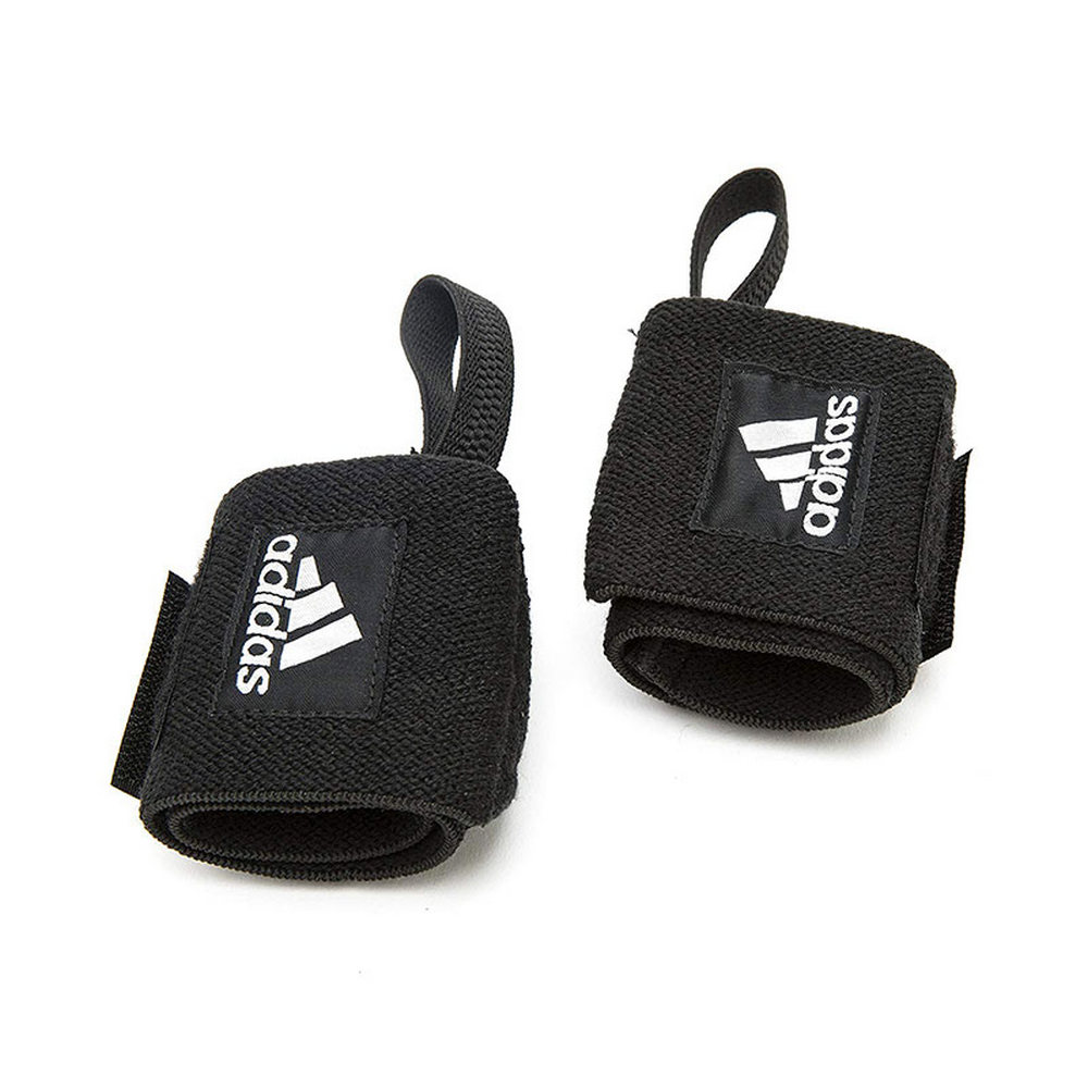 Adidas ADAC-13100 Strength Wrist Wraps (Black)