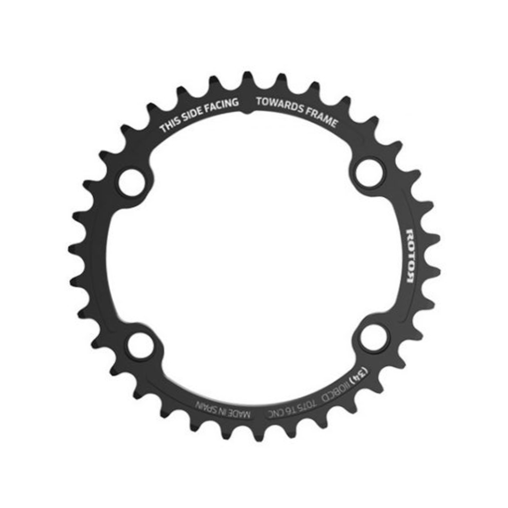 Rotor Round Rings AXS BCD110X4 R37T (50) (Black)