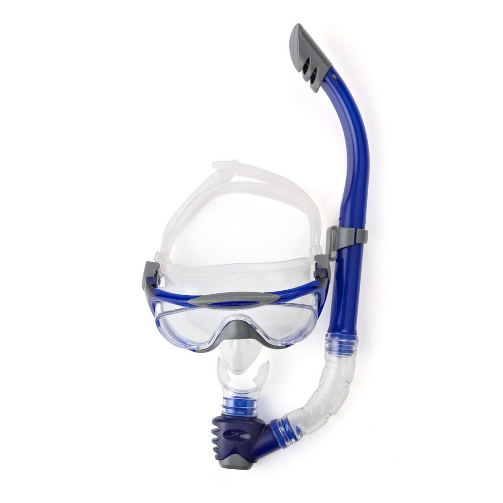 Speedo Glide Set - Mark, Snorkel and Fin Package (35-36)