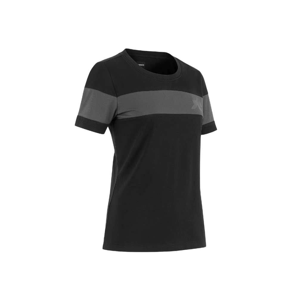 ASSOS SIGNATURE Women's T-Shirt EVO - Black (Small)