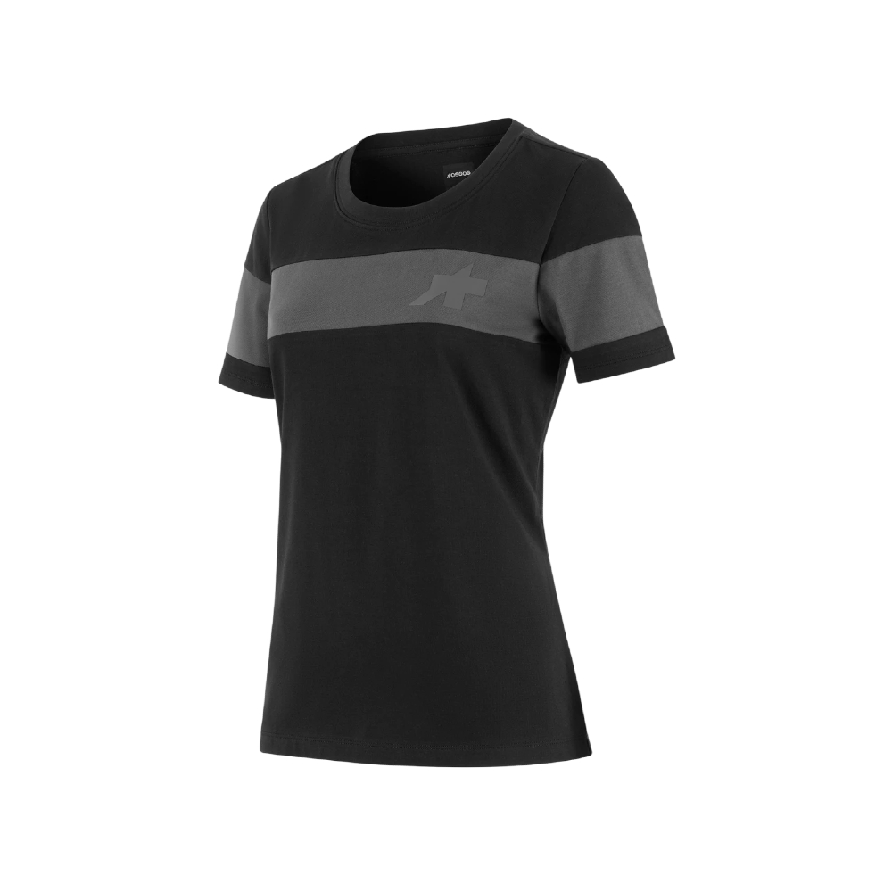 ASSOS SIGNATURE Women's T-Shirt EVO - Black (Small)