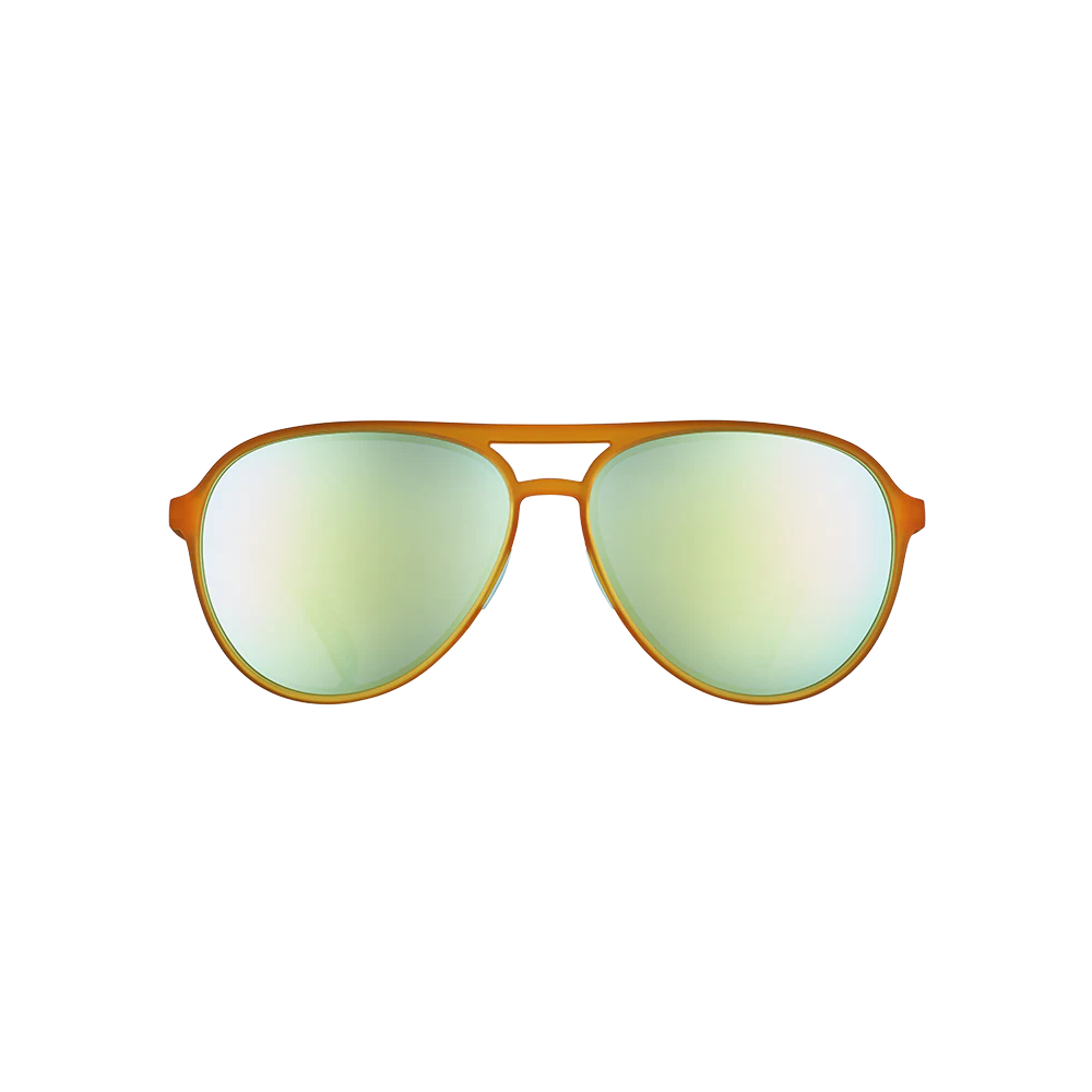 Goodr Cheesy Flight Attendant Sunglasses