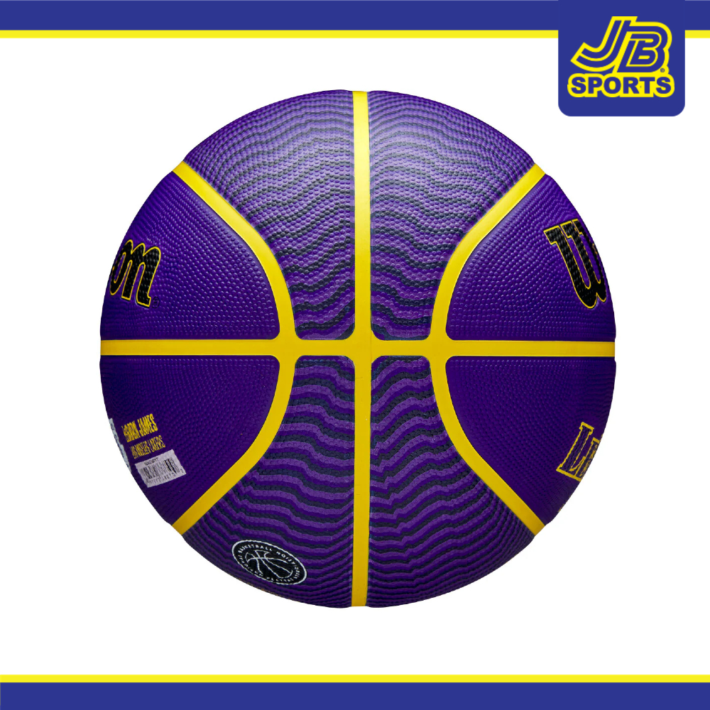 Wilson NBA Player Icon LeBron James Outdoor Basketball (WZ4027601XB)